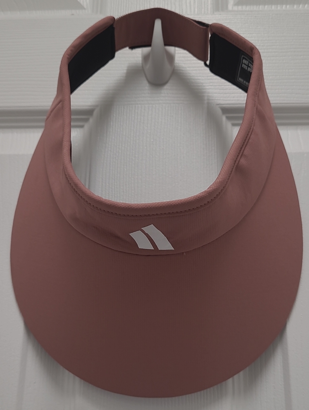 adidas Pink Visor Adjustible Velcro Hat